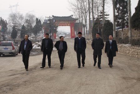 集团领导在张壁古堡慰问拜年
